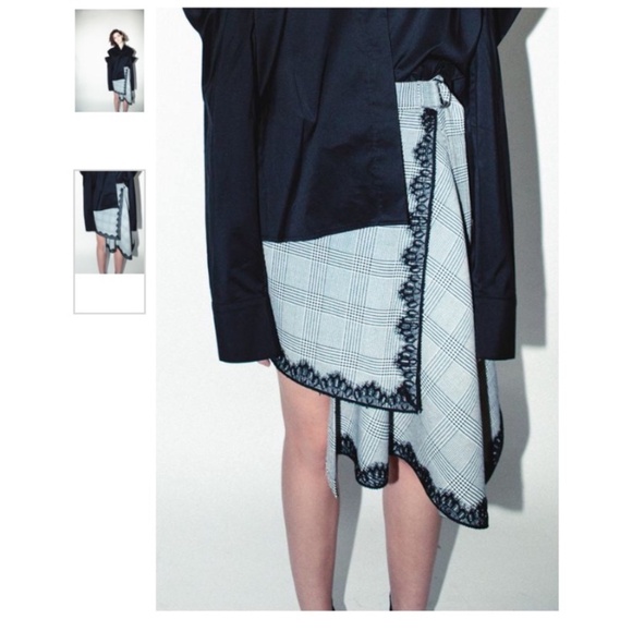 Robert Rodriguez plaid wrap skirt - Picture 4 of 6